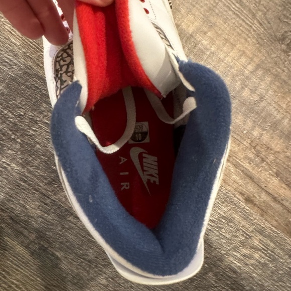 Nike Air Jordan 3 True Blue Men’s Size 10 - Picture 5 of 6